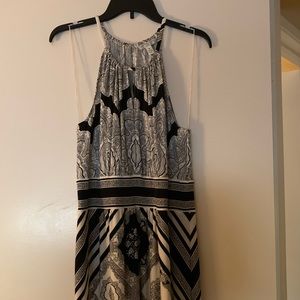 Black and White Maxi Dress